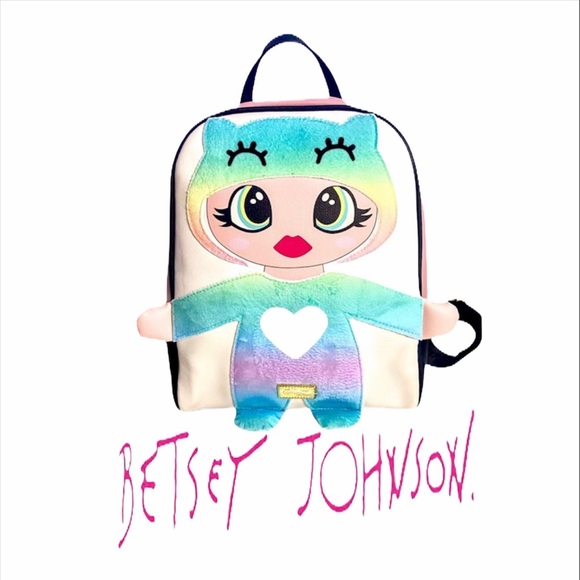 NWT Pink Betsey Johnson Backpack - Picture 10 of 10
